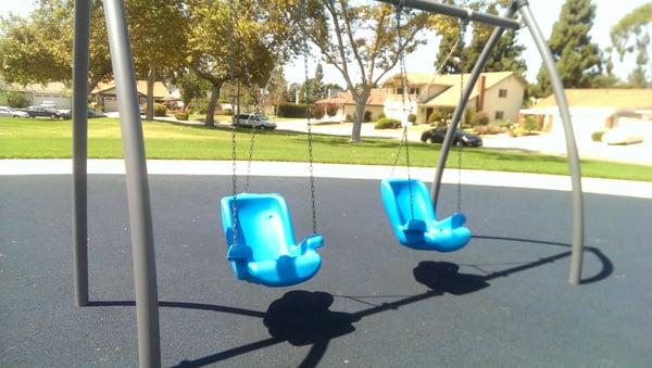 These swings can fit my fat ash. Lol