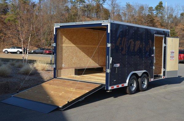 Bravo Enclosed Cargo Trailers (they have dump and landscape trailers, too)