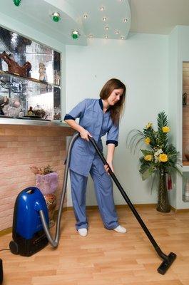 Cleaning floor