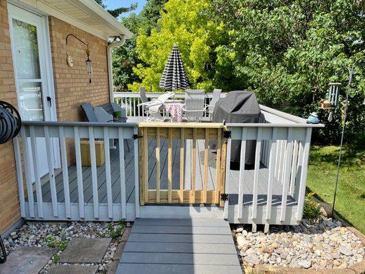 Custom wooden gates