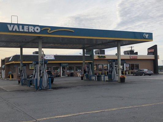 Valero in Champlain is a one-stop-shop for fuel, snacks, Nathan's hot dogs and more.