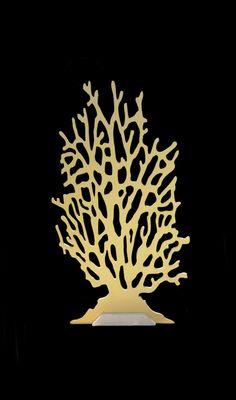 A custom CNC event prop we created in the shape of sea coral for an ocean-themed event.