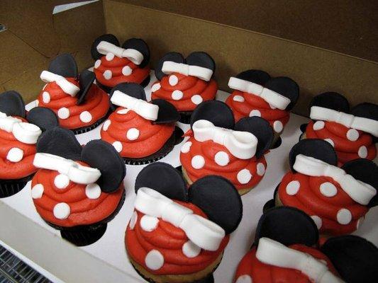 Minnie Mouse Cupcakes