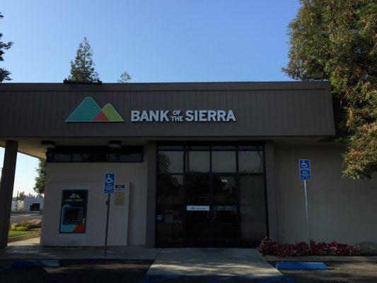 The Bank of the Sierra branch in Dinuba on 401 E. Tulare St.