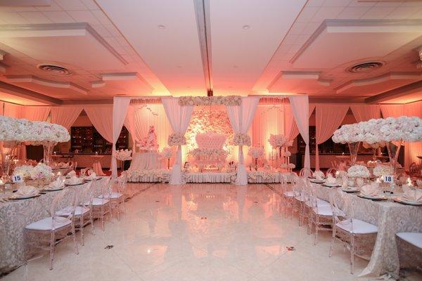 Stunning Decor! And a beautiful wedding for Ana & Agron