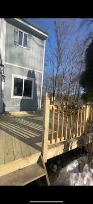 Deck renovation