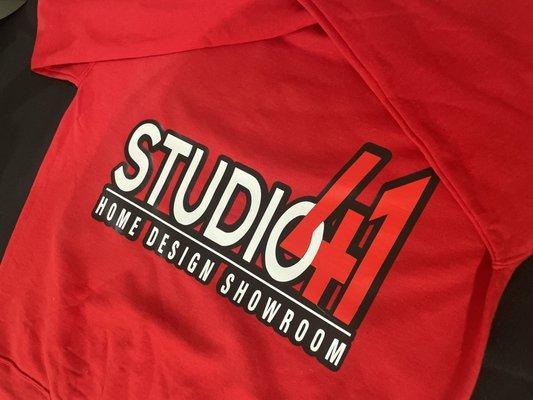 Custom "Studio 41" Hoodie for Employee