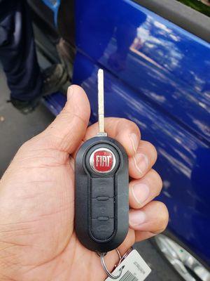 Fiat car key programming