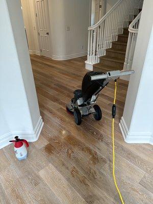 Hardwood Floor Cleaning