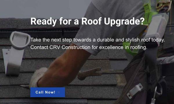 CRV Construction elevates your home with roof upgrades, blending durability with style for a top-tier shelter.