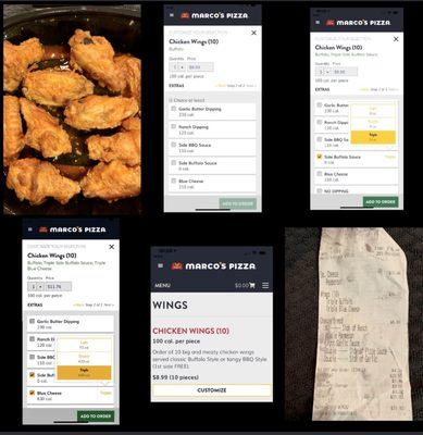 Wings - online order documentation