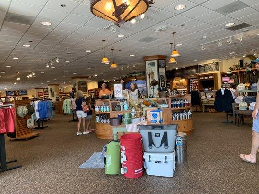 Clean, spacious, and well stocked.  Love Orvis