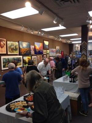 The Minnesota Artists Association show has started! Stop on by!