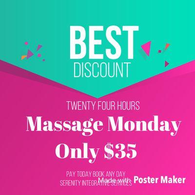 Massage Monday's