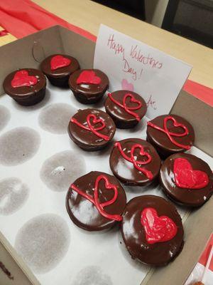 Valentine cakes