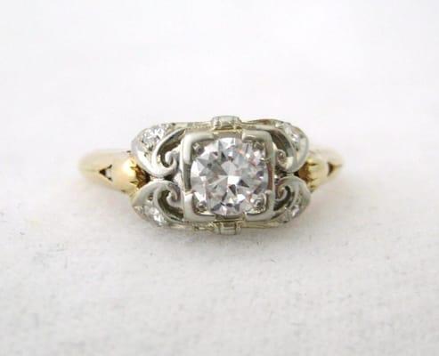 We have a large assortment of Vintage Diamond Engagement Rings