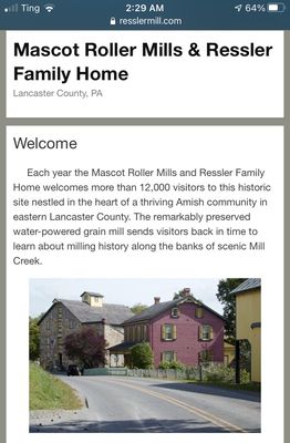 Mascot Roller Mills, aka Ressler's Mill