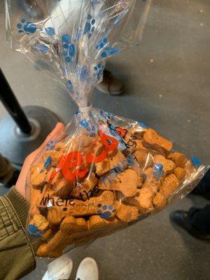 Dog treats for pup