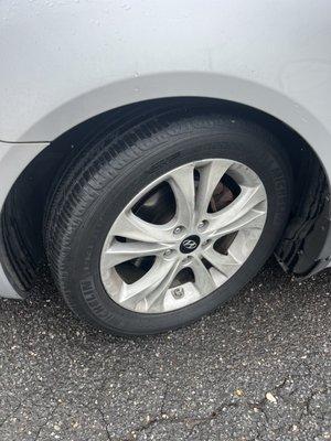 Replaced tire! Great quality for $55!