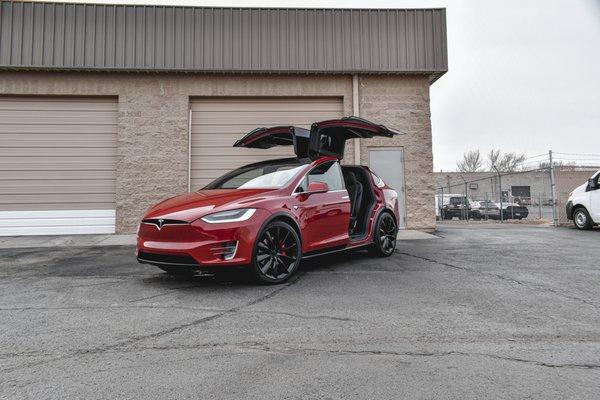 Tesla full PPF over full body for the ultimate protection.