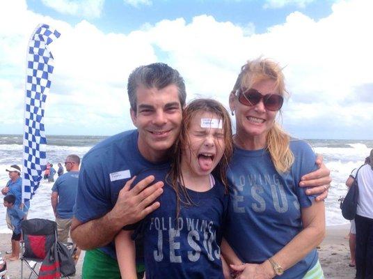 Baptism at PV Beach