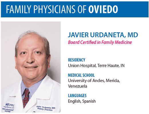 Dr. Urdaneta - Family Physicians of Oviedo