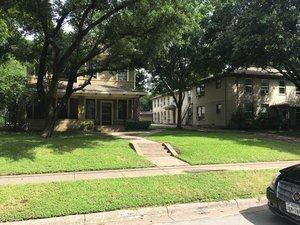 Front of main house and apartments.