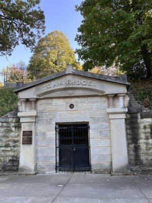 The original Tomb of Abraham Lincoln