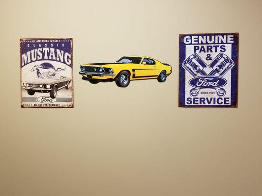 Really cool signs at FIVE STAR TIRE AND AUTO in Thomaston, Georgia.