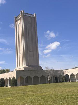 The tower for the church