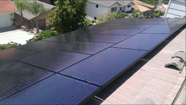 PV install in Canyon Lake