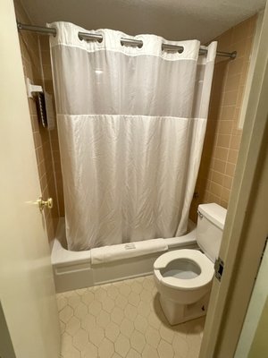 Clean bathroom