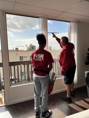 Fish Window Cleaning