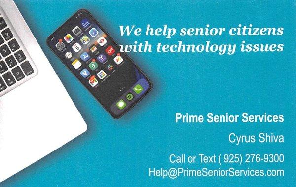 Prime Senior Services          Contact Info