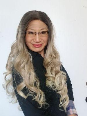 13x3 lace front synthetic wig