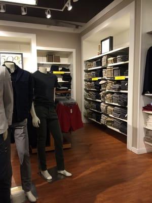 men's section