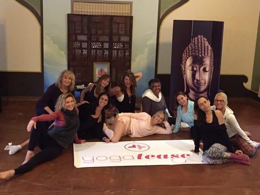 YogaTease workshop in Ojai, CA at Villa Ojai 11/15