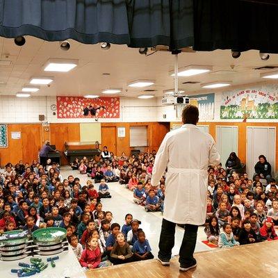 Our Interactive assemblies are a refreshing take on live, educational entertainment for kids.  STEM is the best!