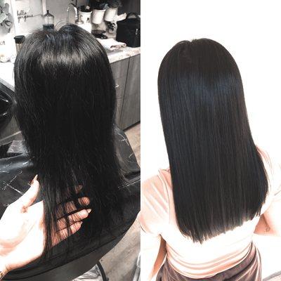 Tape in hair extensions