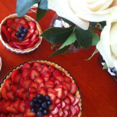 French Berry Tart