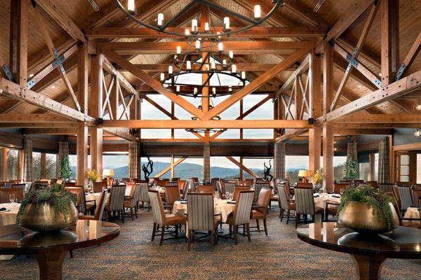 Award-winning Country Club refresh of the main Mountain View Dining Room