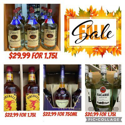 Fall sale!!