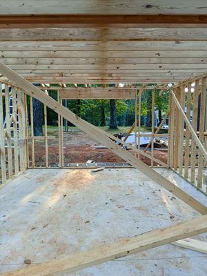 Framing a new 900sqft addition