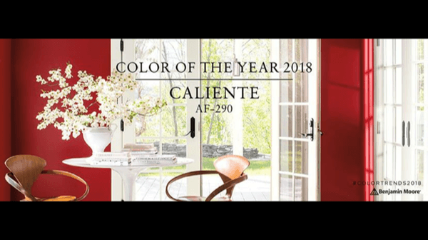 Benjamin Moore -- 2018 Color of the Year!