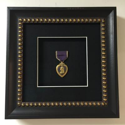 Purple Heart Shadow Box