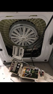 LG dryer Diagnosing main control board.