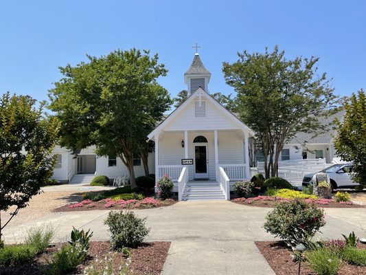 Corolla Chapel in May of 2021.