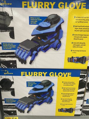 Want to shoot the s#@t out of your friends with a glove that fires ink-filled BBs? Walmart has you covered!