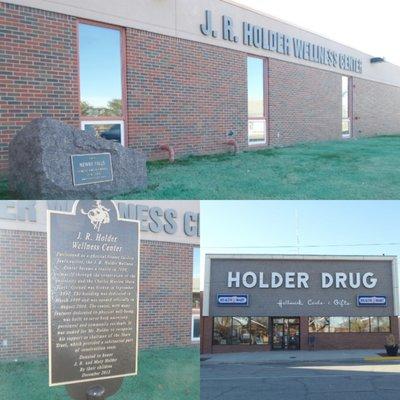 NWOSU's Wellness Center. Holder Drug is located in the Downtown Square