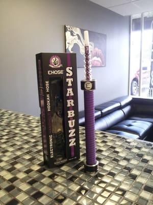 We're always getting in sweet new merch like this Starbuzz e-hookah hose